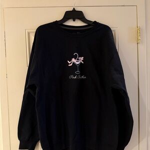 Black Pink Panther Sweatshirt
